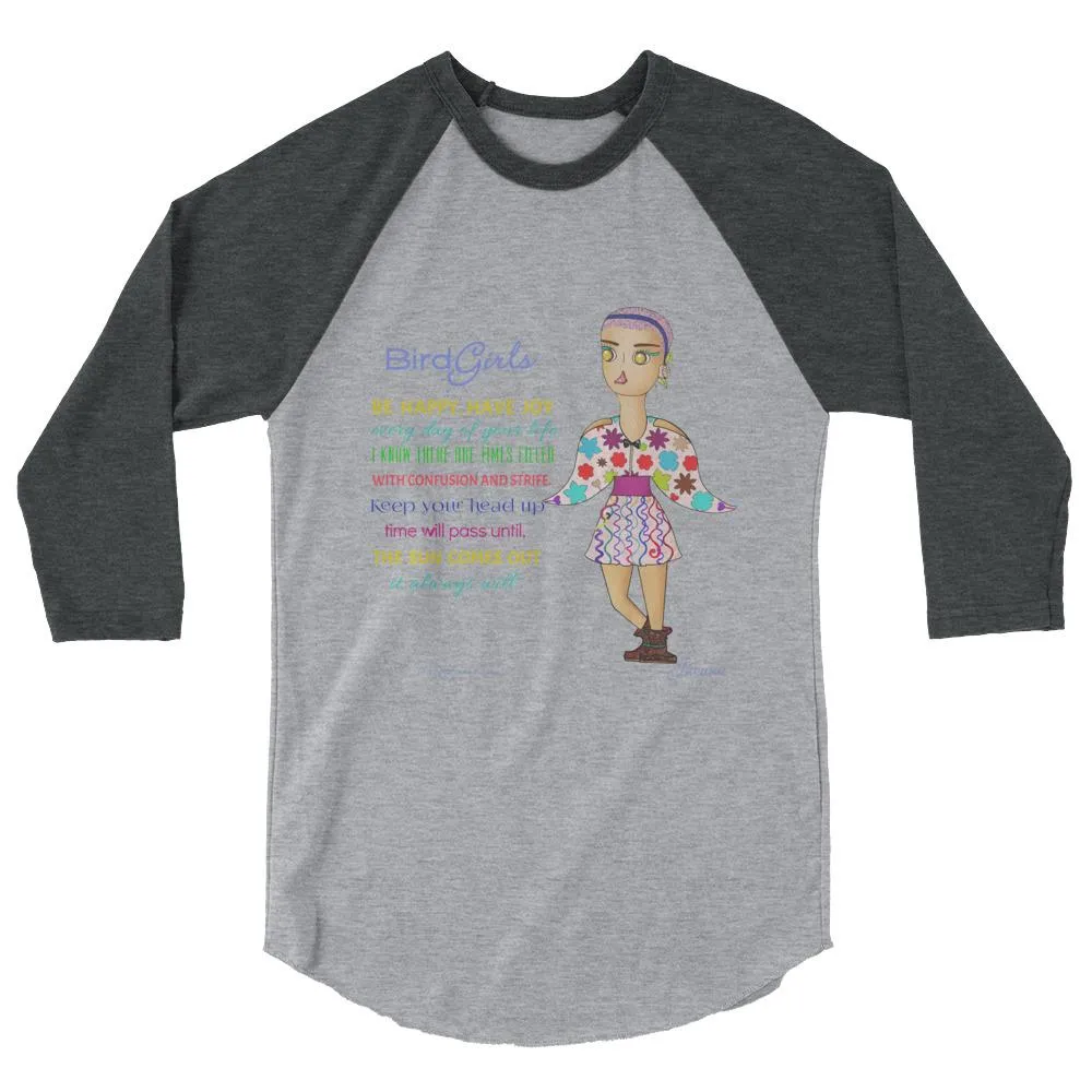 Jacana 3/4 sleeve raglan shirt