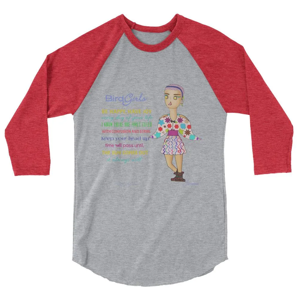 Jacana 3/4 sleeve raglan shirt