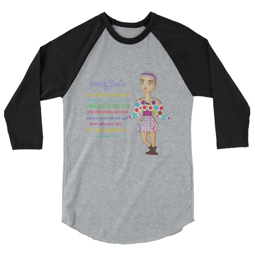 Jacana 3/4 sleeve raglan shirt