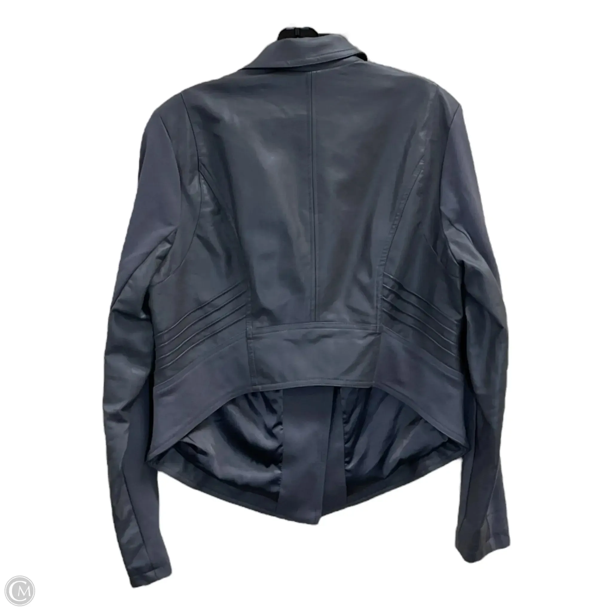 Jacket Moto By Torrid In Grey, Size: L
