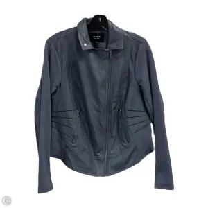 Jacket Moto By Torrid In Grey, Size: L