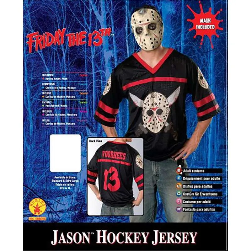 Jason Hockey Jersey and Mask