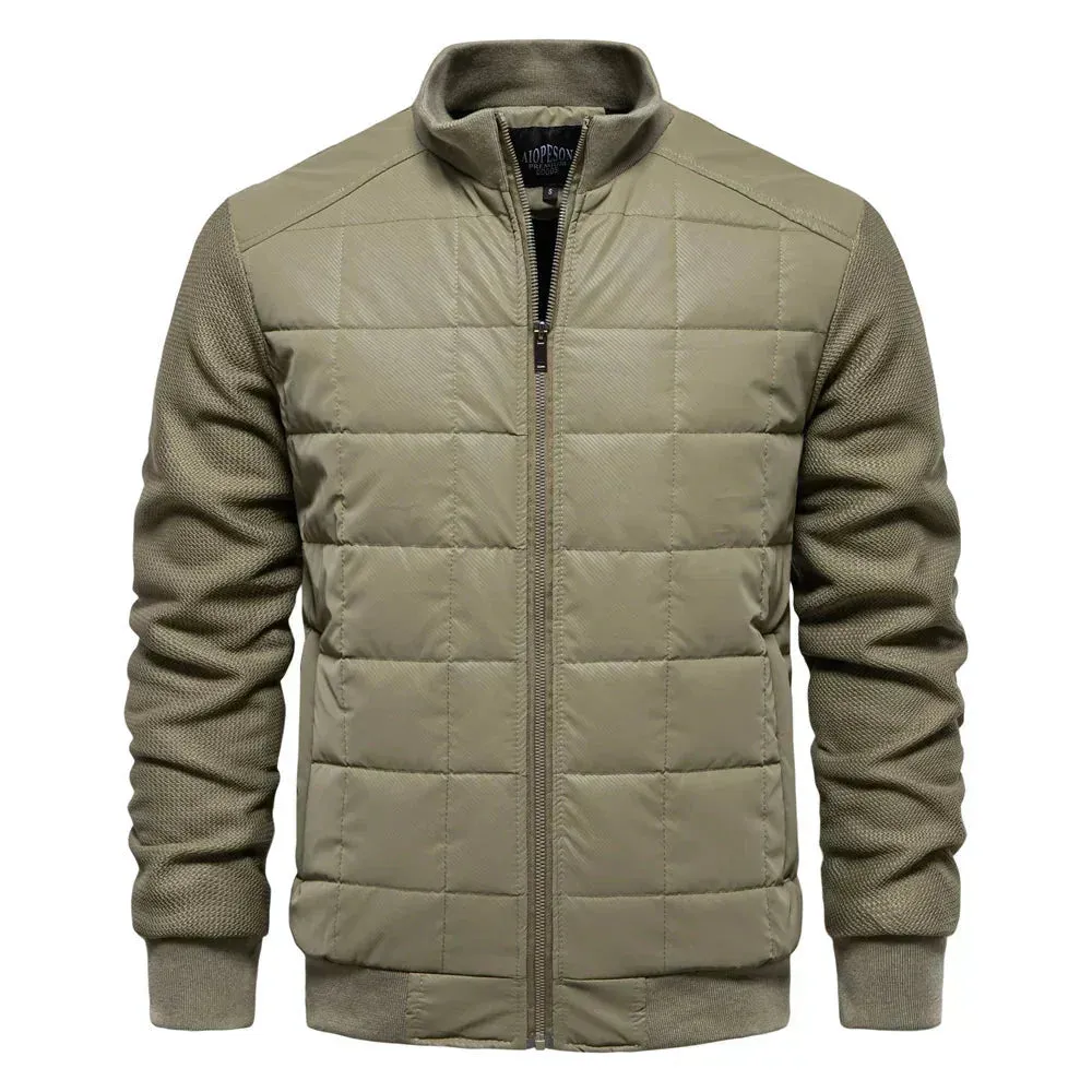 Jeff - Lässige Herbst-Winter Steppjacke für Herren