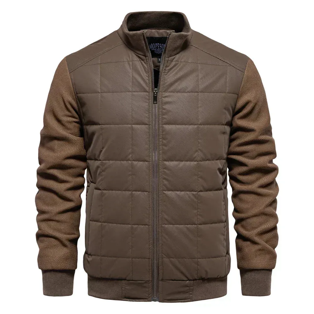 Jeff - Lässige Herbst-Winter Steppjacke für Herren