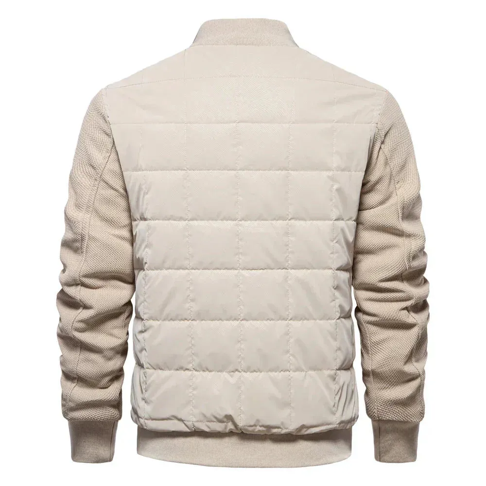 Jeff - Lässige Herbst-Winter Steppjacke für Herren