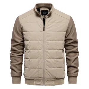 Jeff - Lässige Herbst-Winter Steppjacke für Herren