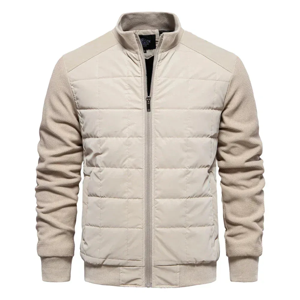 Jeff - Lässige Herbst-Winter Steppjacke für Herren