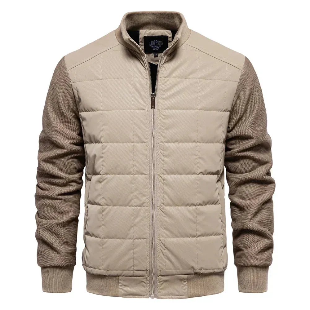 Jeff - Lässige Herbst-Winter Steppjacke für Herren