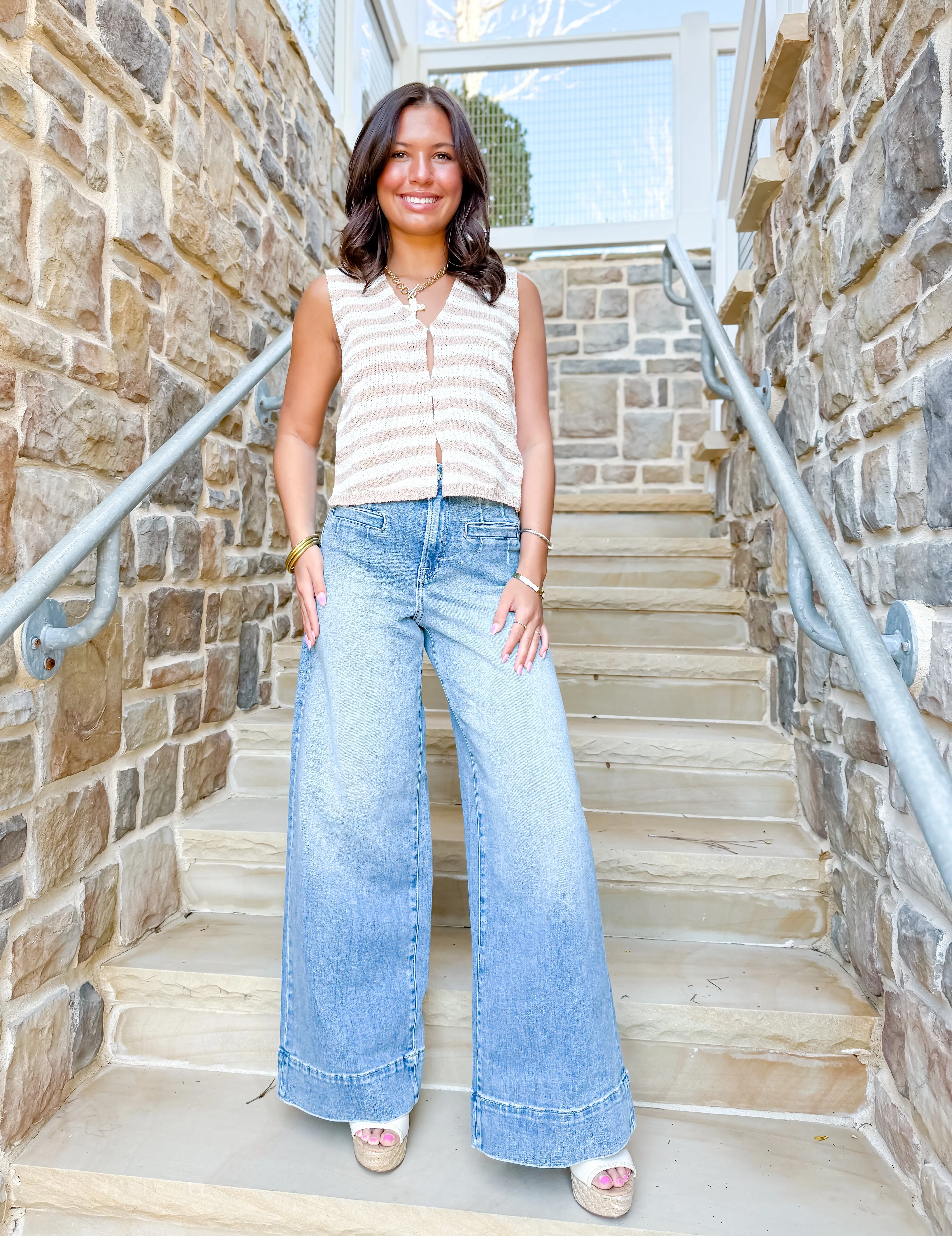 Jenna Super Wide Leg Jeans