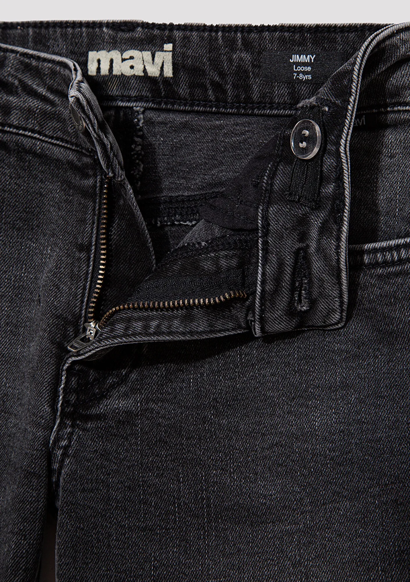 Jimmy Smoke Brushed Denim Jean Pants