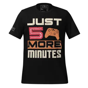 Just 5 More Minutes – Modern Gamer Edition Men's T-Shirt