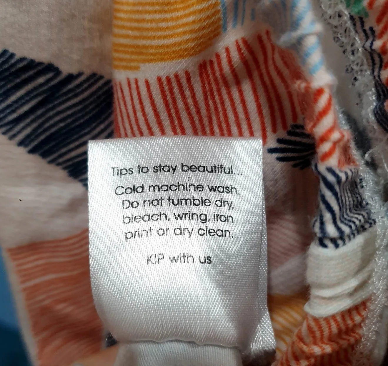 Kip & Co unique print pants size 12
