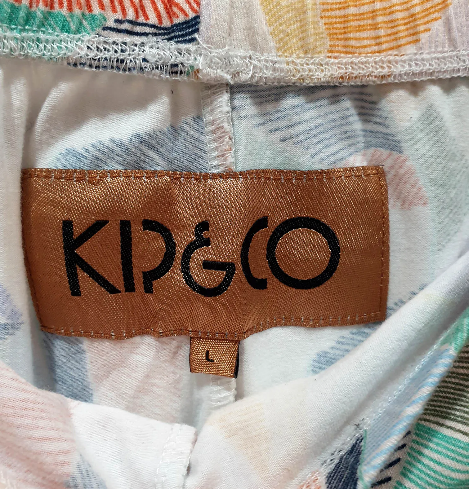 Kip & Co unique print pants size 12