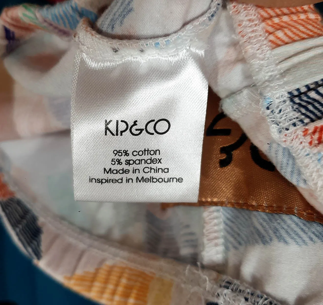 Kip & Co unique print pants size 12