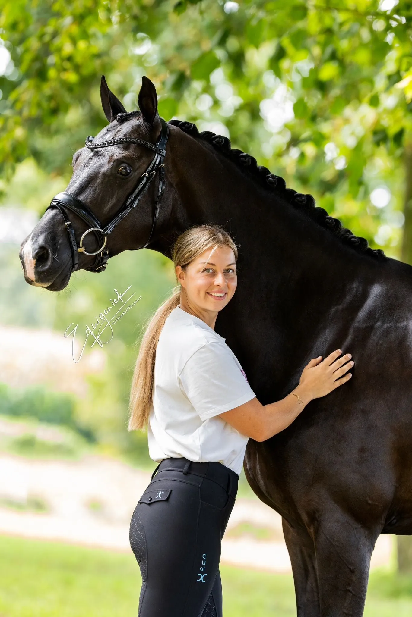 Kymmie Compression Breech - Black