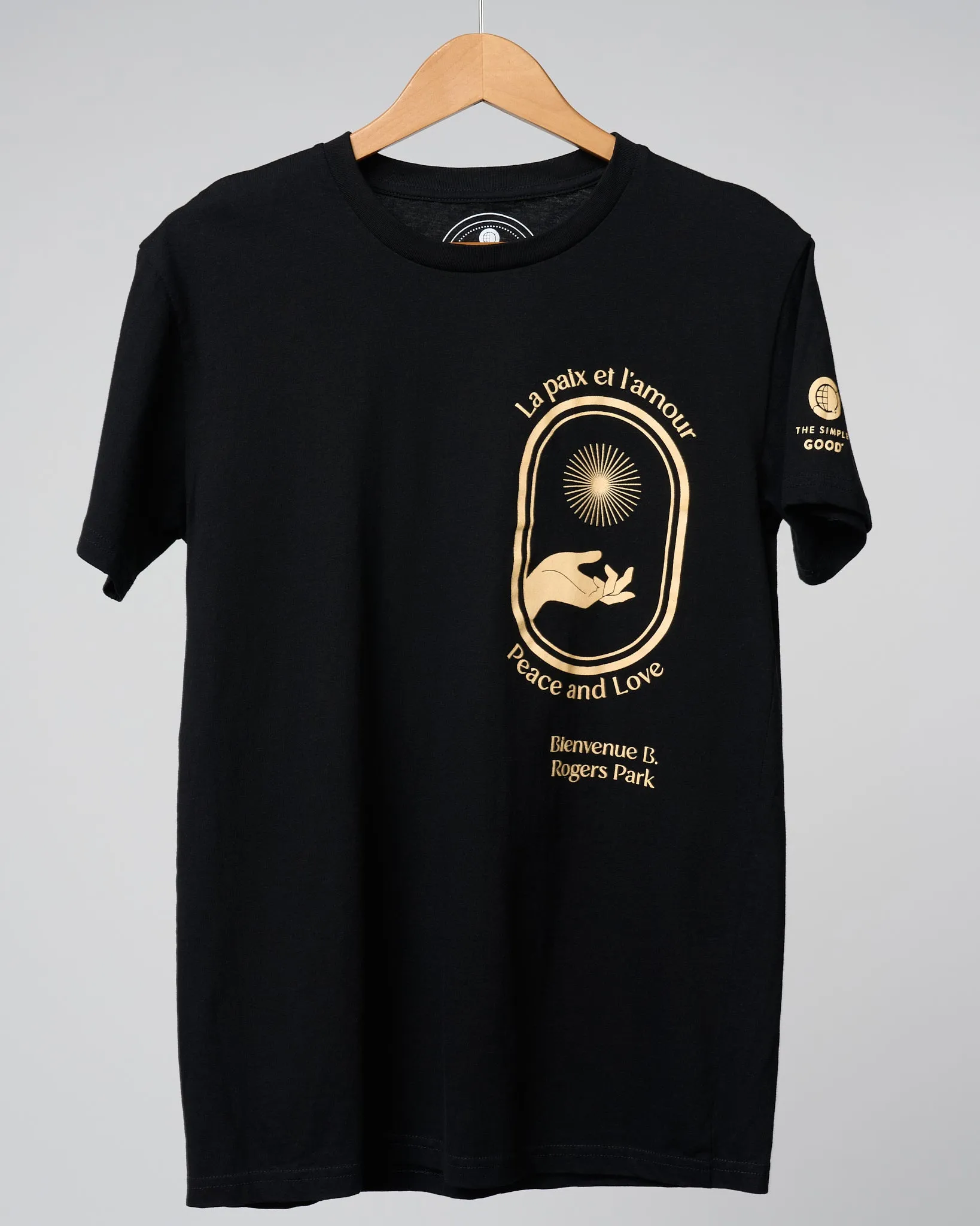 LA PAIX ET L'AMOUR | PEACE AND LOVE UNISEX TEE