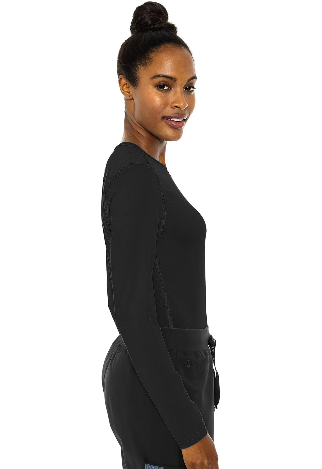 Layers MC8499 Performance Knit Tee Black