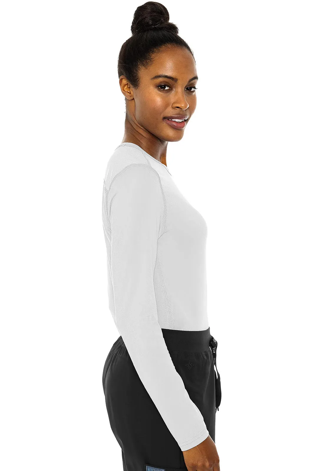 Layers MC8499 Performance Knit Tee White