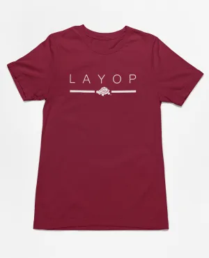 LAYOP Branded Tee [Cardinal]