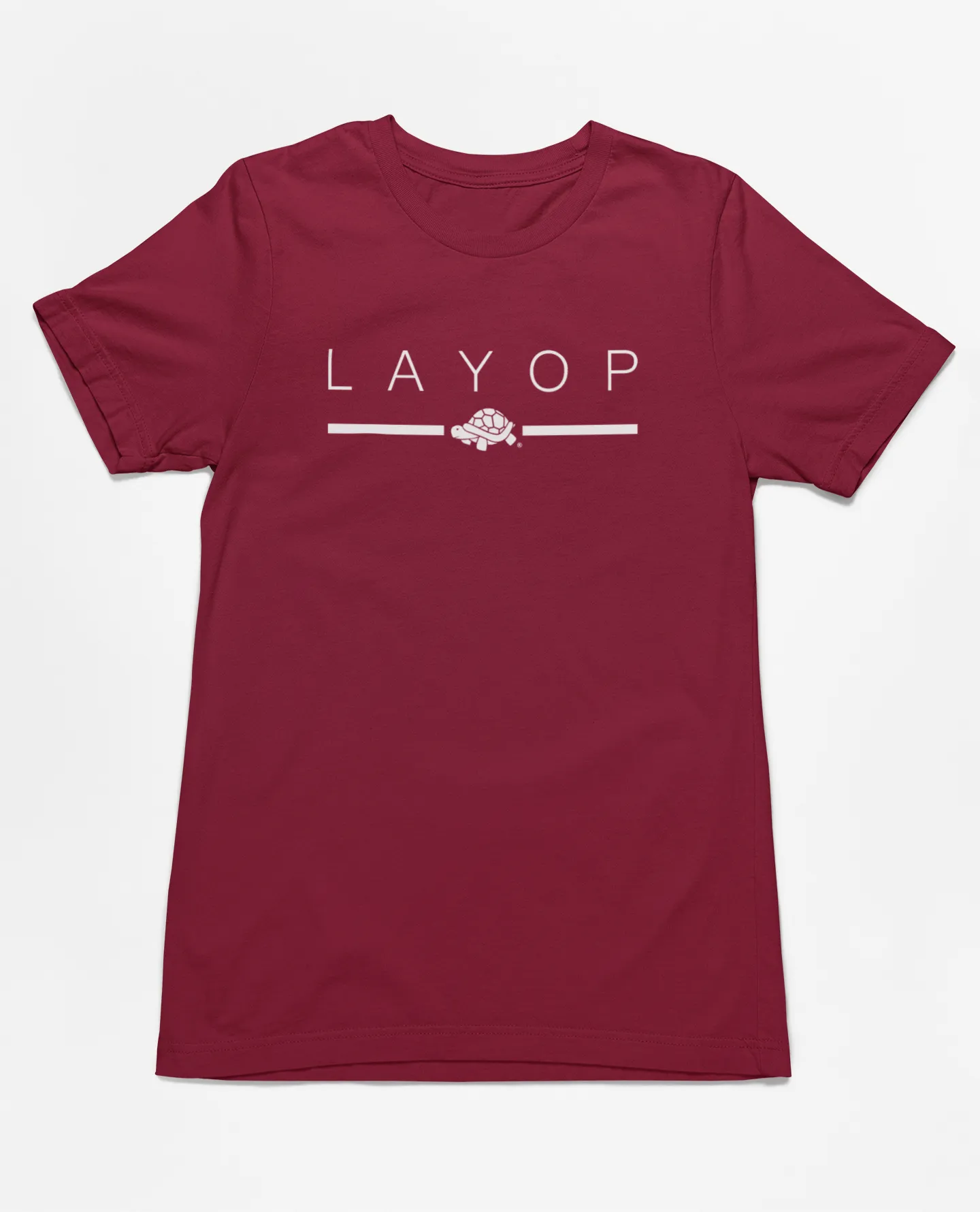 LAYOP Branded Tee [Cardinal]