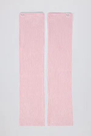 Leg Warmers in Soft Pink