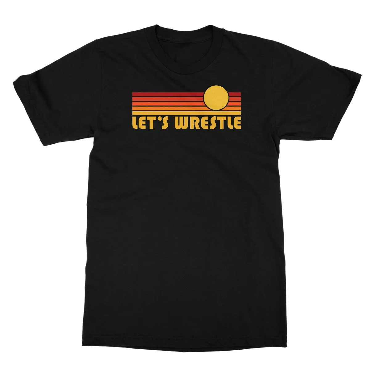 Let's Wrestle Sunrise Softstyle T-Shirt