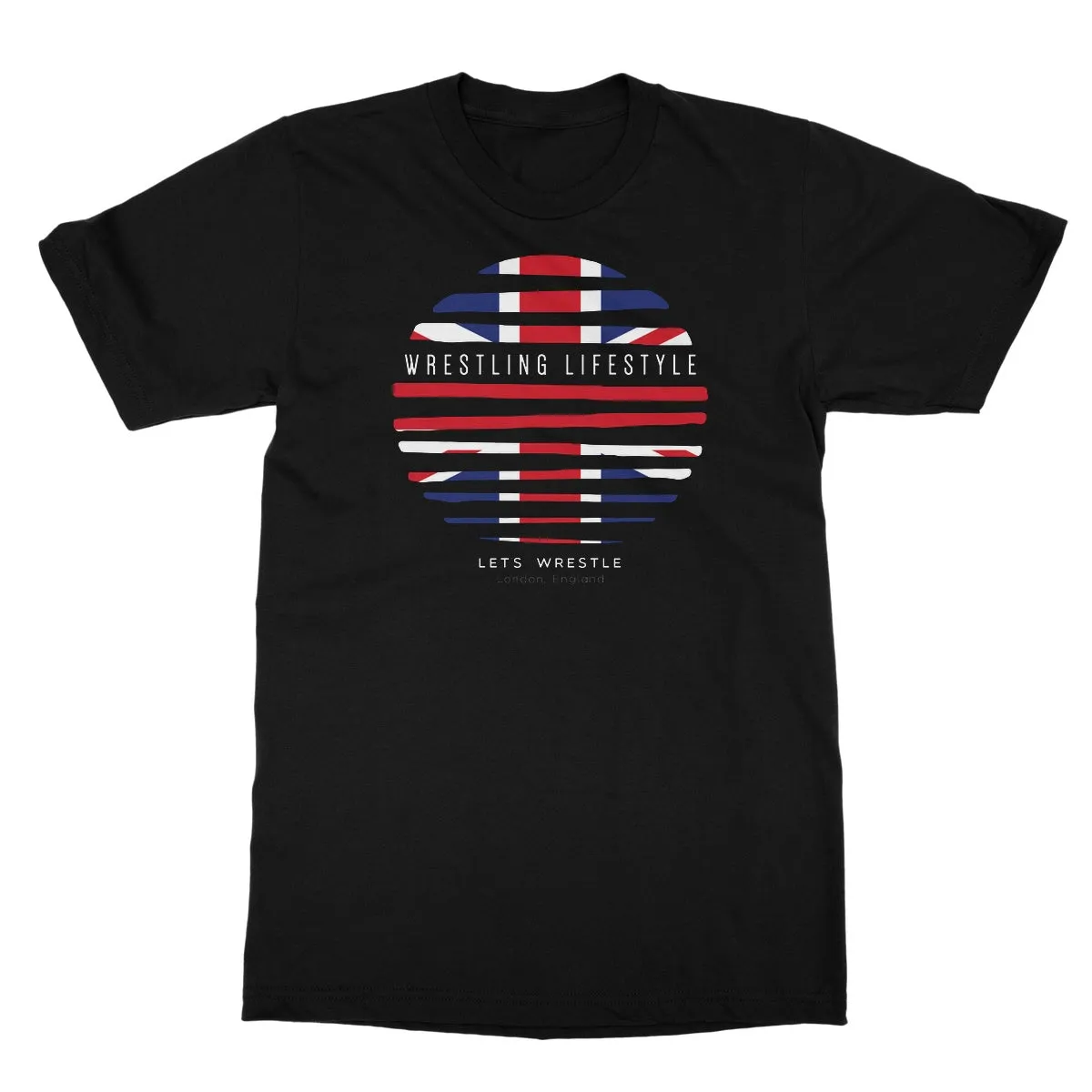 Let's Wrestle Wrestling Lifestyle UK Softstyle T-Shirt