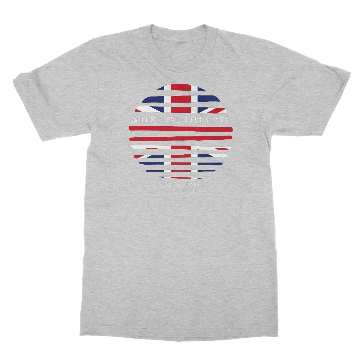 Let's Wrestle Wrestling Lifestyle UK Softstyle T-Shirt