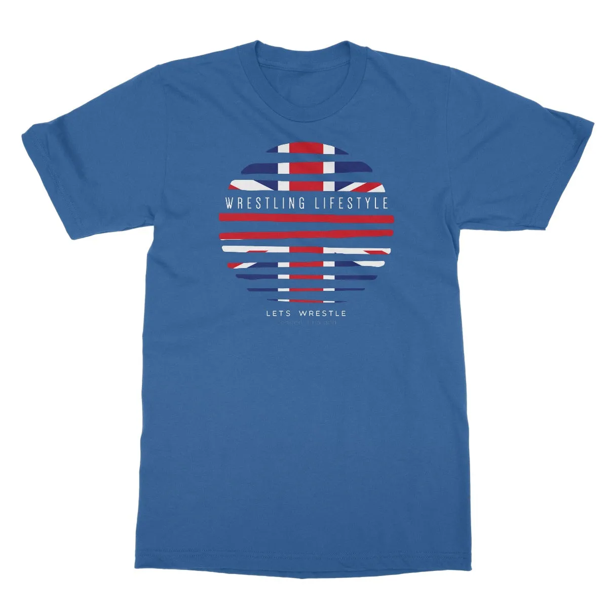 Let's Wrestle Wrestling Lifestyle UK Softstyle T-Shirt
