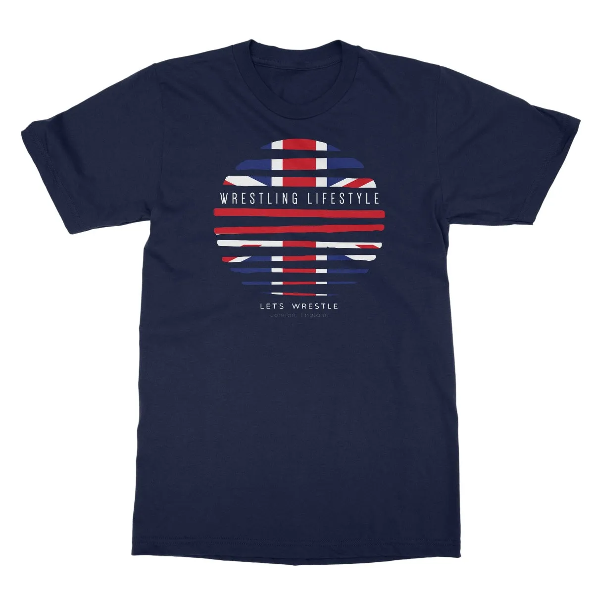 Let's Wrestle Wrestling Lifestyle UK Softstyle T-Shirt