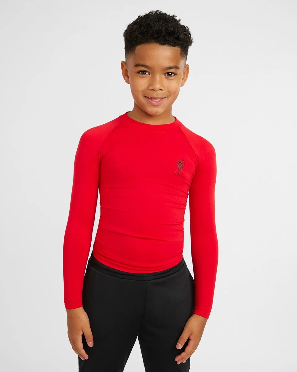 LFC Infant Long Sleeve Seamless Tee Red