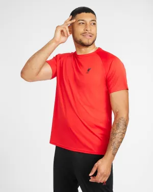 LFC Mens Raglan Tee Red