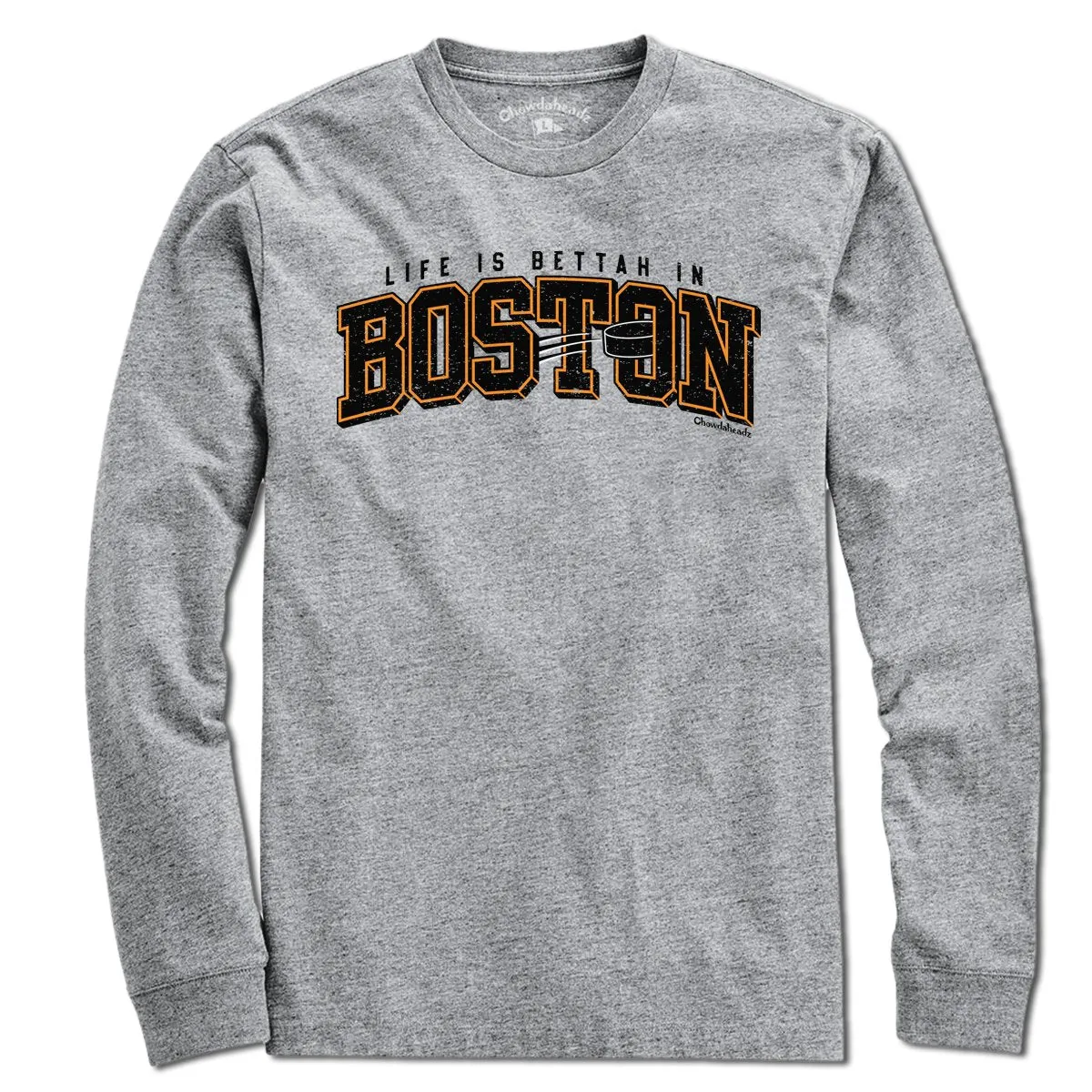 Life is Bettah in Boston Hockey T-Shirt