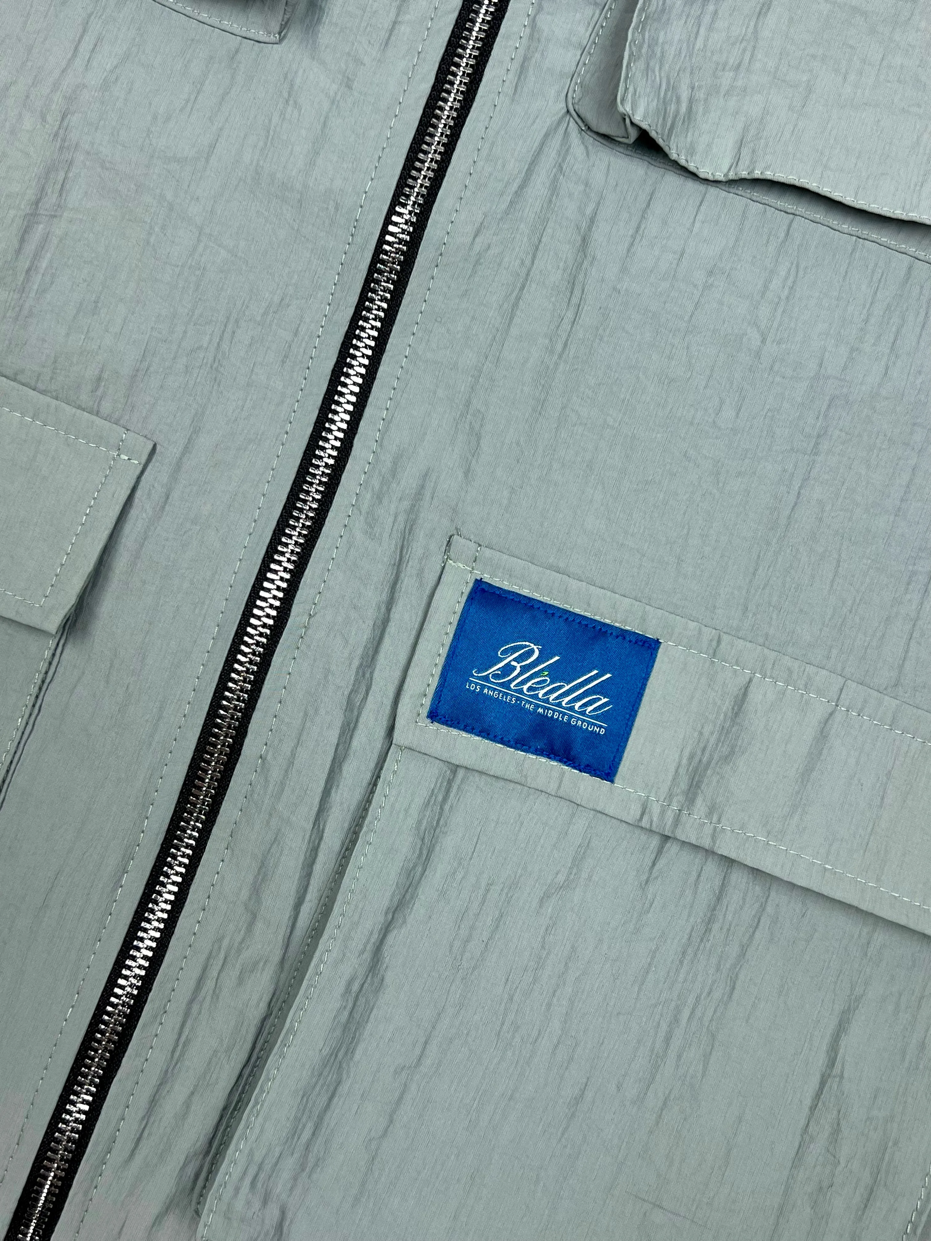 Lite Nylon Cargo Vest - Mint