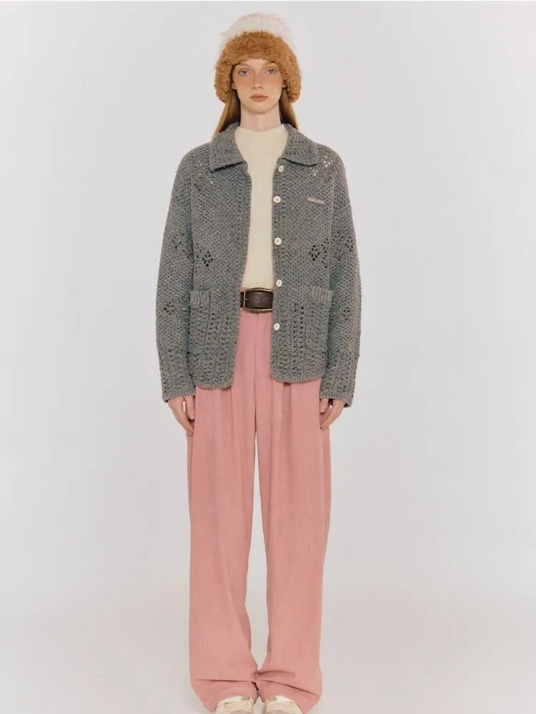 Loose Lazy Corduroy Pants