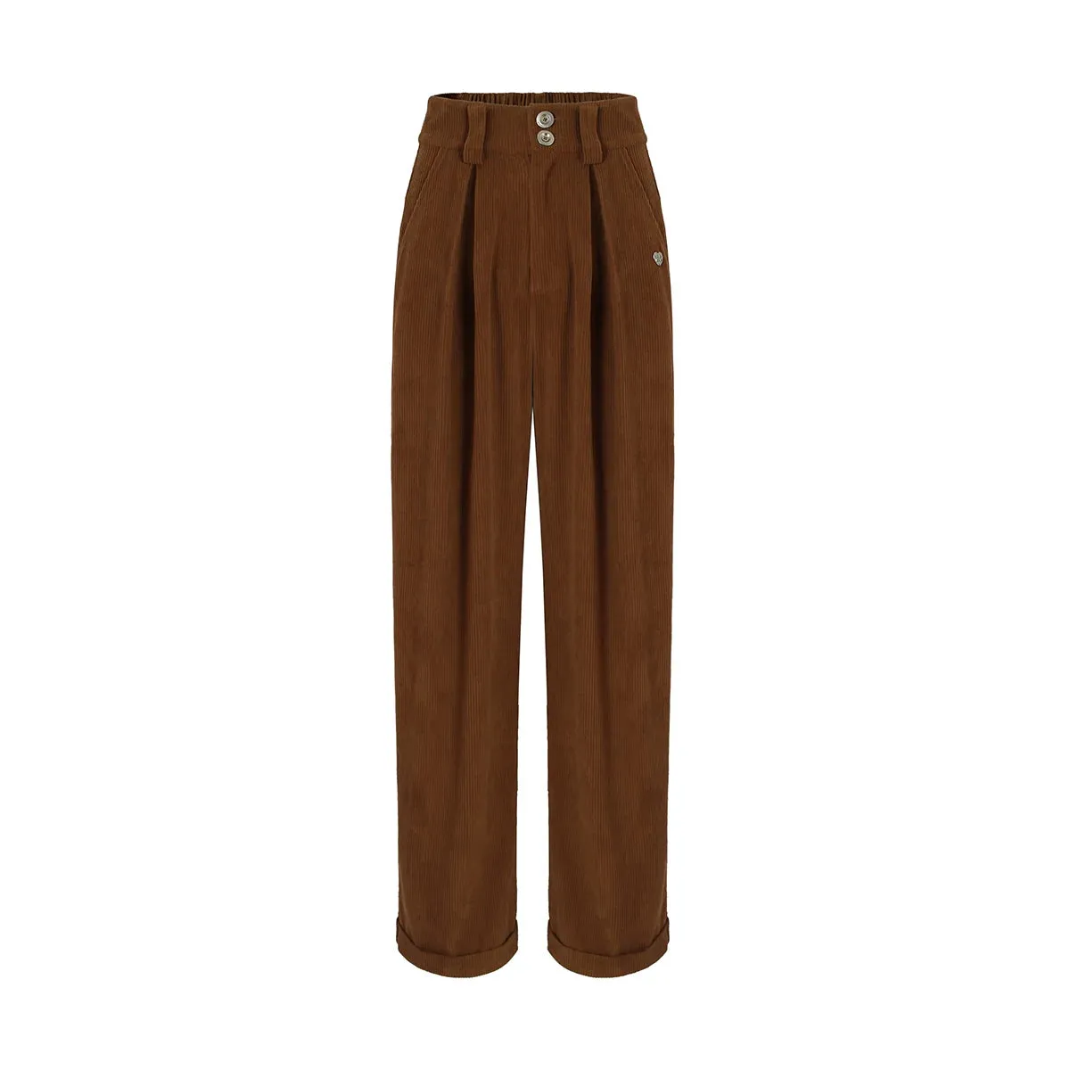 Loose Lazy Corduroy Pants