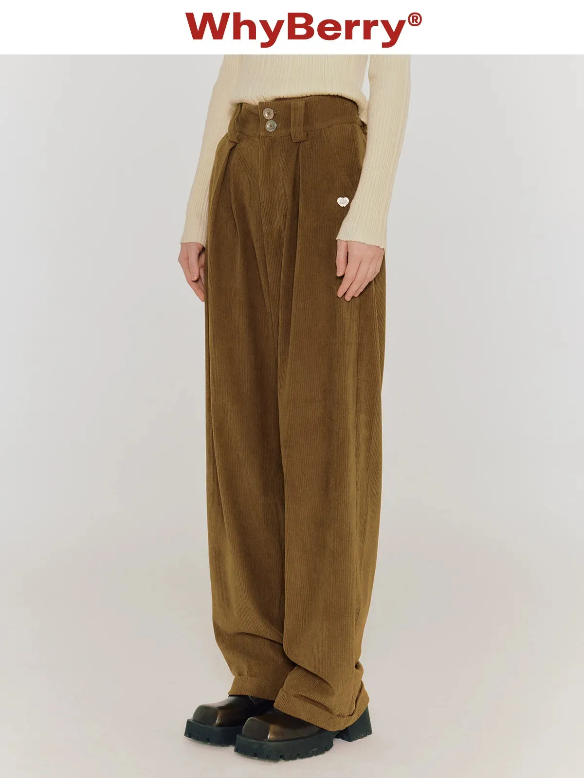 Loose Lazy Corduroy Pants