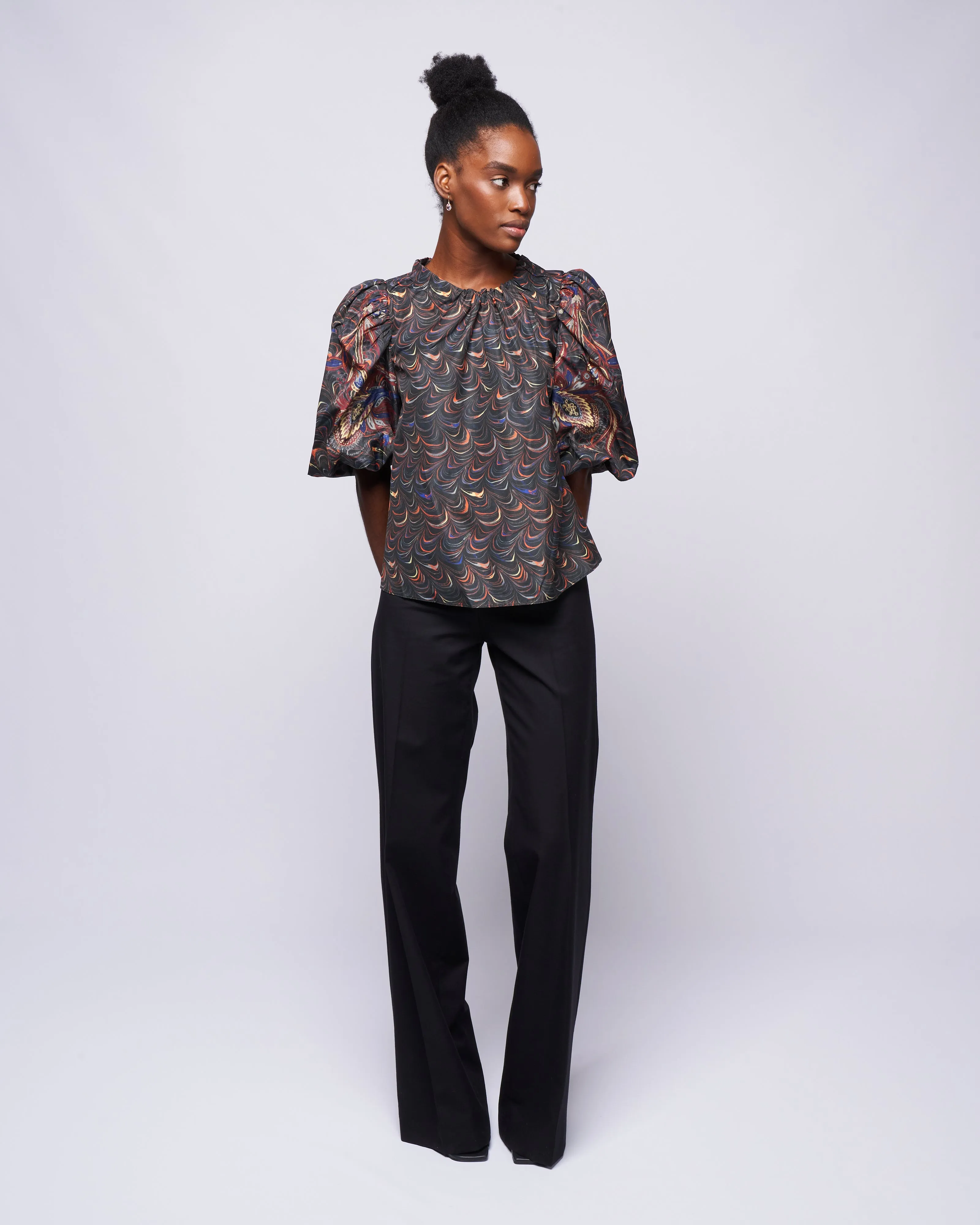 lorena top - obsidian