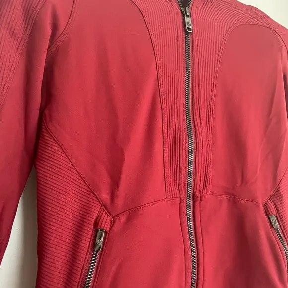 Lululemon Movement to Movement Jacket - Dark Sport Red