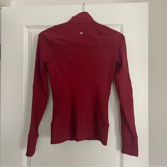 Lululemon Movement to Movement Jacket - Dark Sport Red