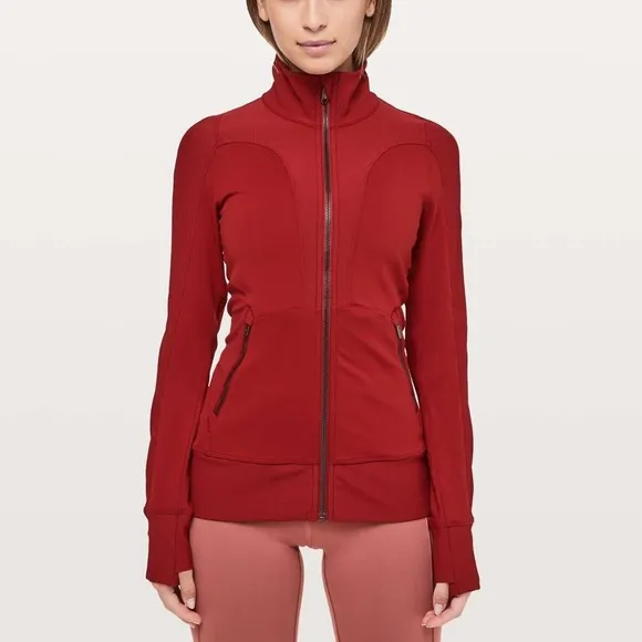 Lululemon Movement to Movement Jacket - Dark Sport Red