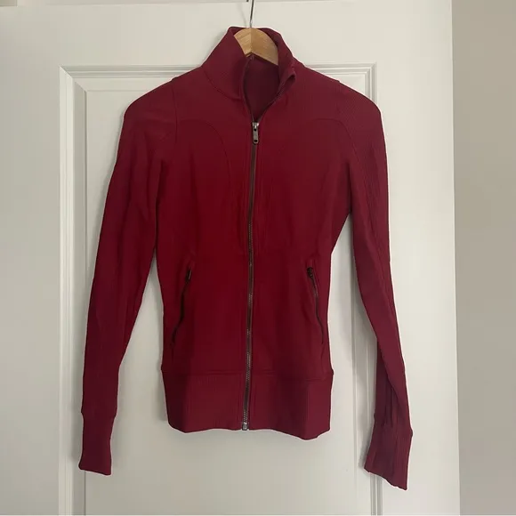 Lululemon Movement to Movement Jacket - Dark Sport Red