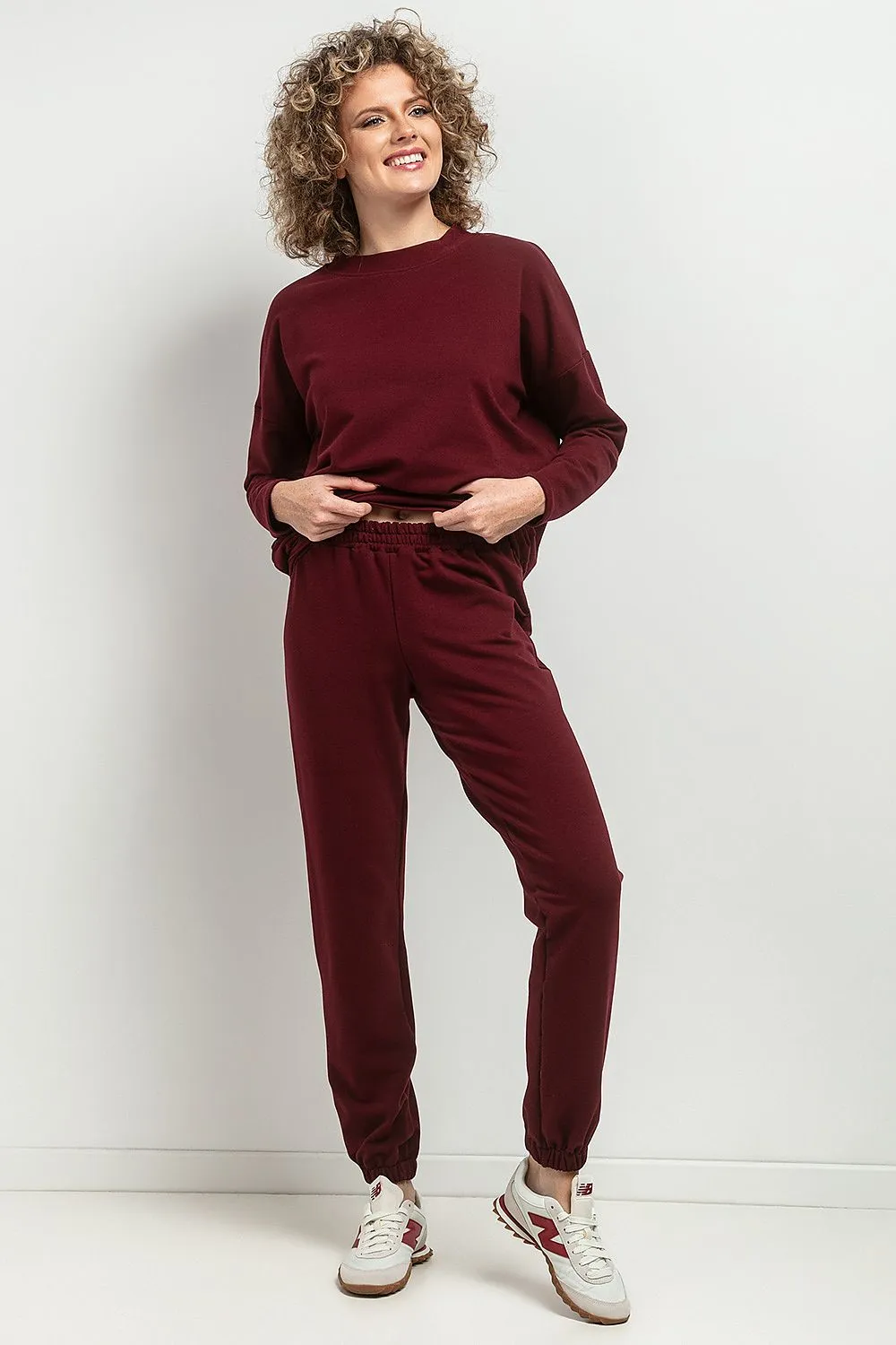 Luxurious Loose Fit Jogger Trousers