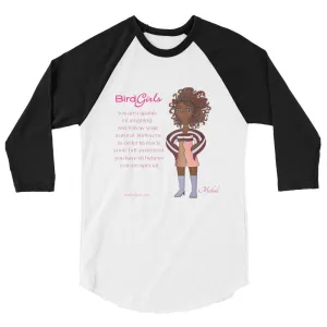 Mahalia 3/4 sleeve raglan shirt