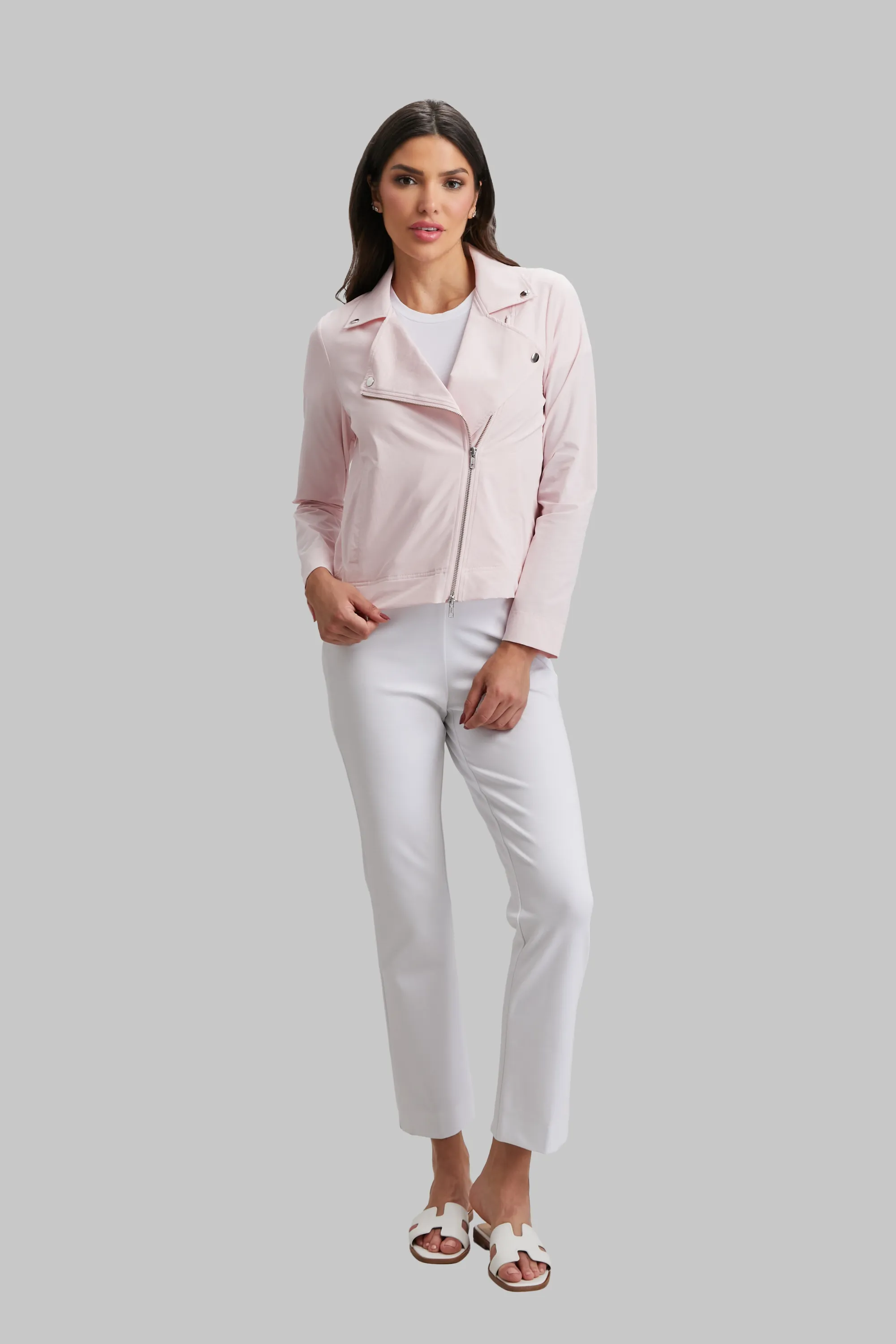 Majestic Stretch Mariel Moto Jacket
