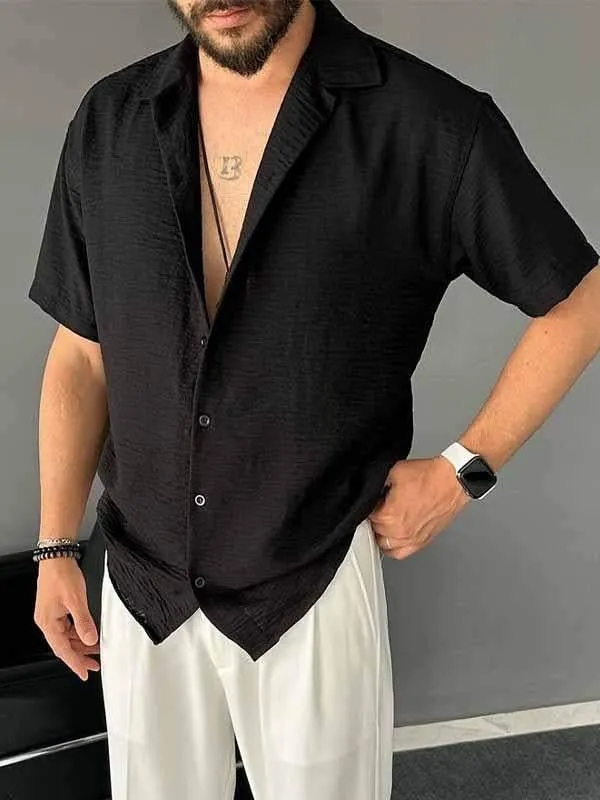 Marcial – Men’s Classic Plain Shirt