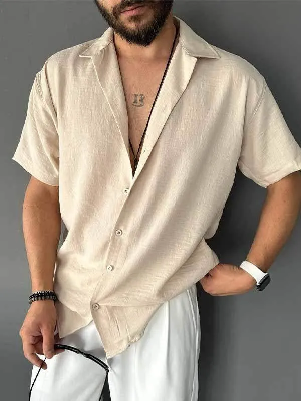 Marcial – Men’s Classic Plain Shirt