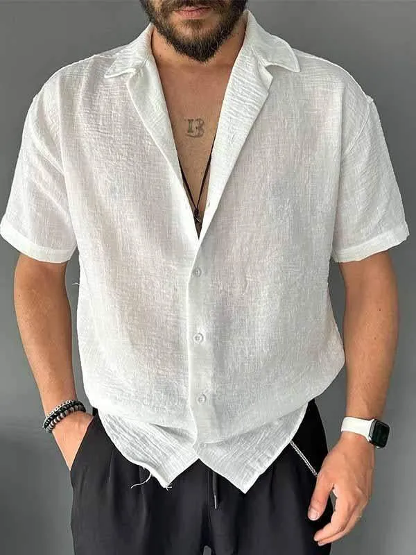 Marcial – Men’s Classic Plain Shirt