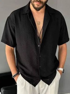 Marcial – Men’s Classic Plain Shirt