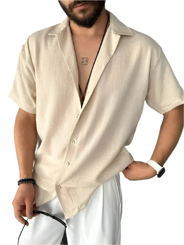 Marcial – Men’s Classic Plain Shirt